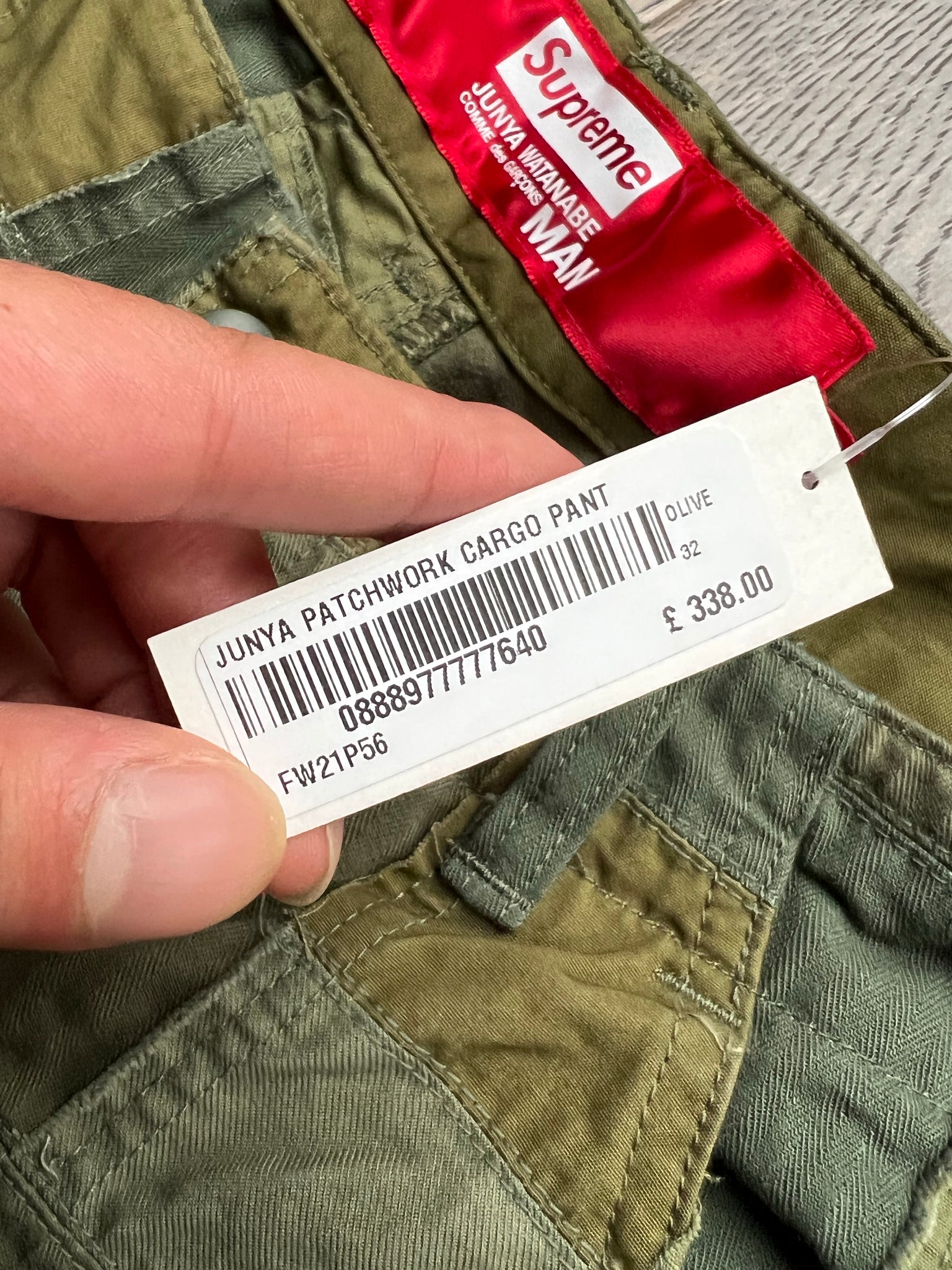 Supreme x Junya Watanabe Patchwork Cargo Pants – Onyx Archive