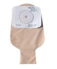 Colostomy Pouch MicroSkin® One-Piece System 11 Inch Length Flat, Pre-Cut 1-1/2 Inch Stoma Drainable