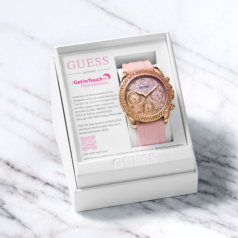 GUESS Watches Breast Health Awareness Watch