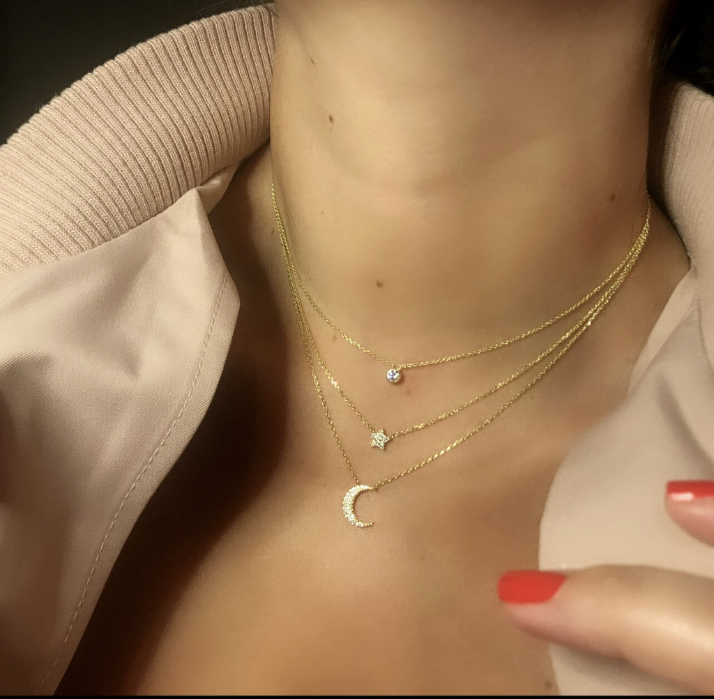 dormir lapso Omitir Collar Triple Estacion Celestial – Hipnosis Jewellery