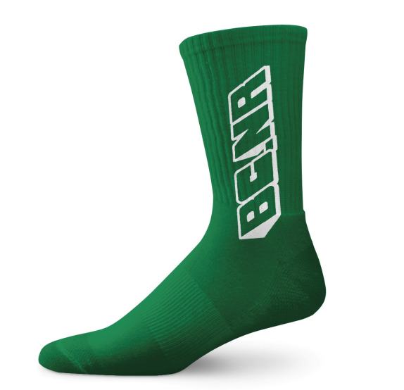 BCNR Green Socks - Official Merchandise Store USD product image