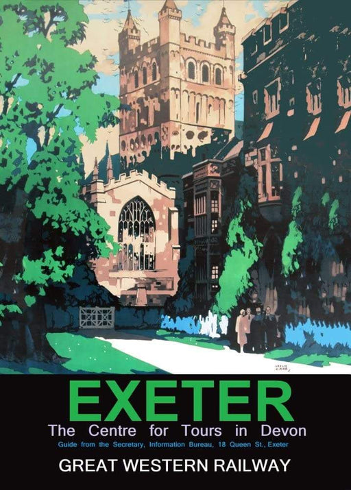 English Art Deco Travel Poster for Folkestone by Danvers, 1934