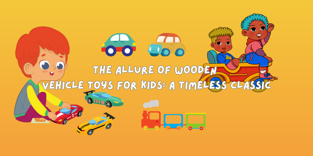 Wooden  Vehicle Toys for Kids