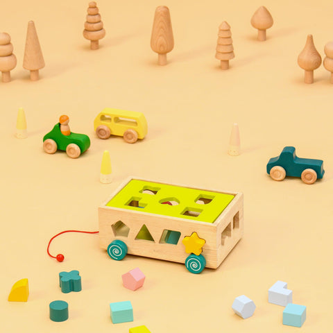 Wooden  Vehicle Toys for Kids