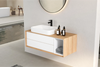 Designers' Strategies for Elevating Small Bathrooms with Sink Vanities