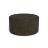 Picture of Colten Leather Round Coffee Table Ottoman
