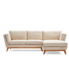 Picture of ValMinimal Right Facing Chaise Sectional Beige