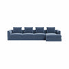 Picture of Beckham Modular 4-Seat Right Chaise Sectional with Ottoman