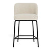 Picture of Graham Metal Framed Upholstered Counter Stool - Set of 3