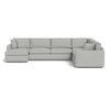 Picture of James 4-Piece 5-Seat Corner Left Chaise Sectional