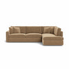 Picture of James 3-Seat Right Bumper Sectional with Contrast Piping