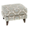 Picture of Brianne Twilight Fabric Accent Ottoman in Gray