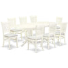 Picture of Vancouver 9-Piece Dining Set With Linen Seat
