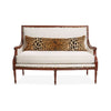 Picture of James Settee, Leopard/ Ivory Crypton