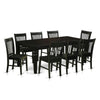 Picture of Refinement Dining Table And 8 Wood Chairs