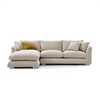 Picture of Feathers Sectional Left Chaise 2-Piece Beige (Textured)