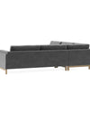 Gaby 4-Seat Corner Sectional - Lux Home Decor