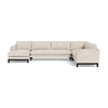 Gaby Corner Sectional with Left Chaise - Lux Home Decor