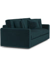 James 2-Seat Sofa With Storage Ottoma - Lux Home Decor