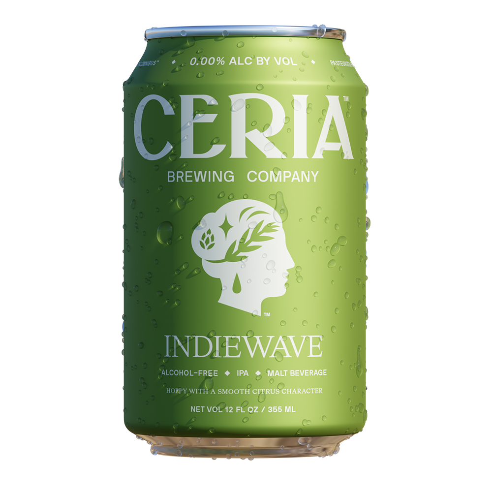 Indiewave IPA Alcohol-Free Beer - Ceria Brewing Company