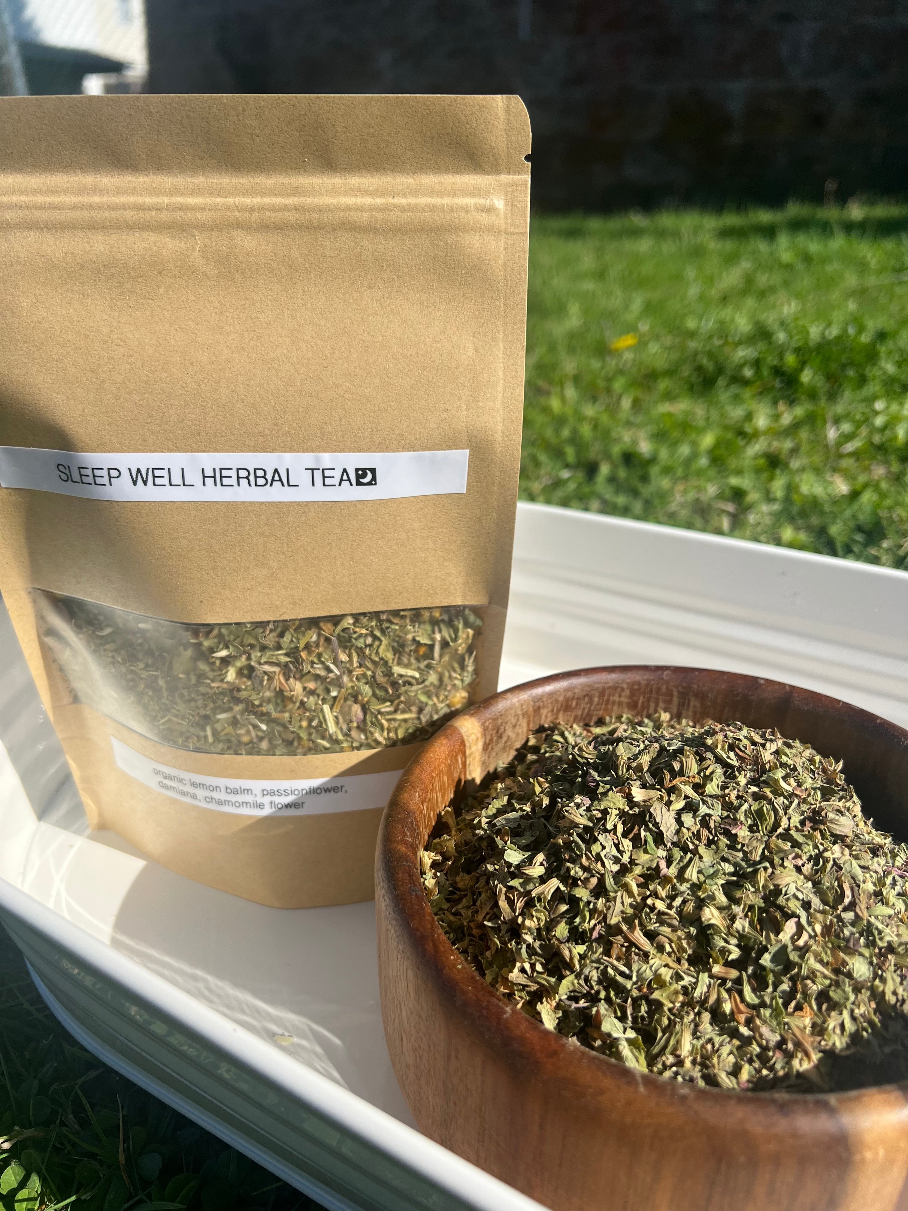 Sleep Well Organic Herbal Tea Blend