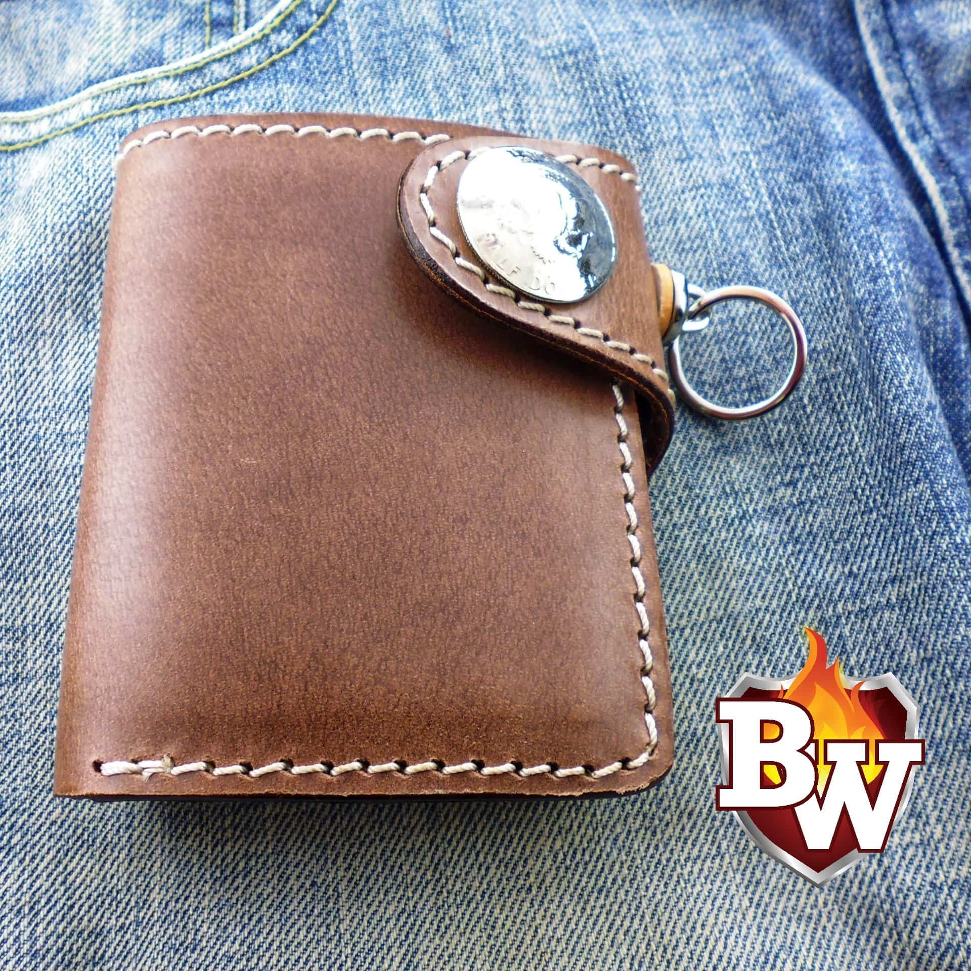 Al Capone 5-inch Handmade Biker Wallet. | The Original 0 - Biker Wallets