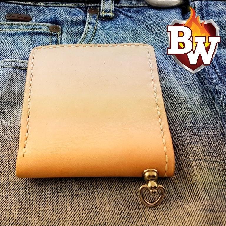 Hitchhiker 4-inch Custom Handmade Saddle Leather Biker Wallet | The Original www.bagssaleusa.com ...