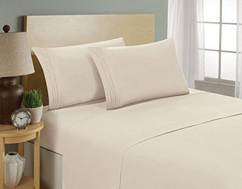 King Size Luxury Bed Sheet Set. High Quality 1800 Thread Count Sheets – Bedsheet Overstock