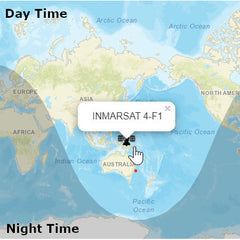 Inmarsat Satellite Network serving Australia