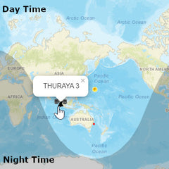 Thuraya Satellite Network Serving Australia