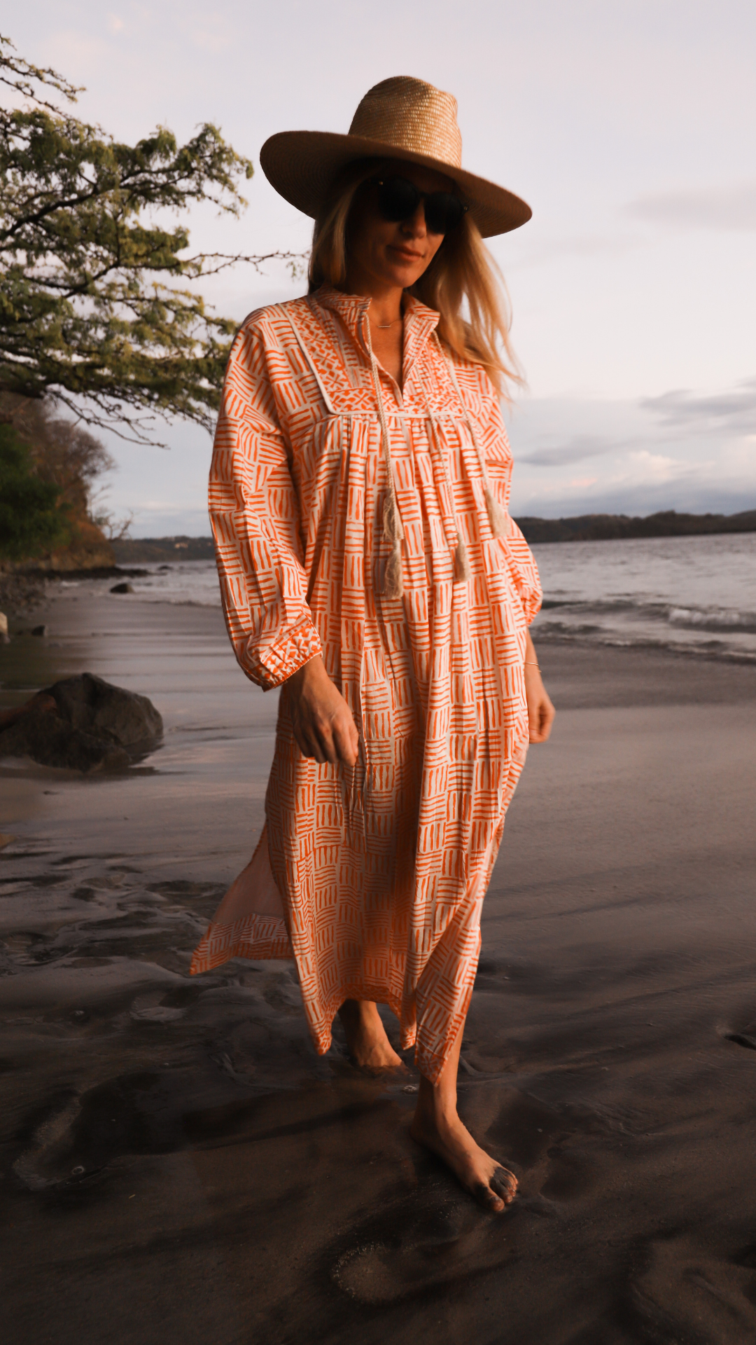 Marea Endless Summer Kaftan in Melon