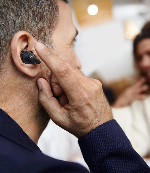 Sennheiser Conversation Clear Plus hearing solution easy to adjust