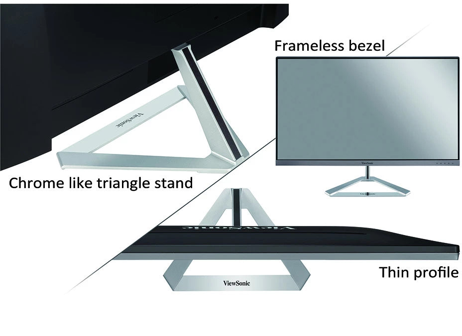 ViewSonic VX2776-SMH 27" IPS 75Hz Monitor with Frameless Bezel