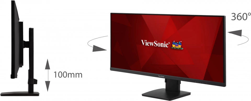 ViewSonic VA3456-MHDJ 34" SuperClear® IPS panel WQHD IPS Monitor