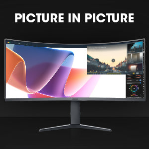 Koorui 34E6uC 34" 165Hz Refresh Rate - 1Ms Response QWHD Gaming Monitor