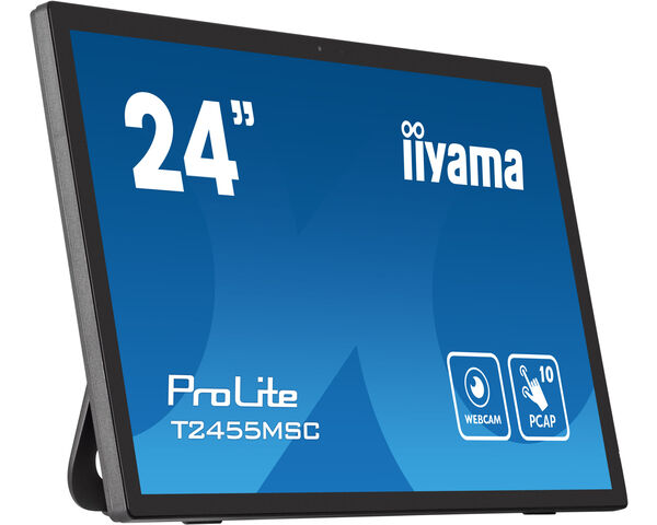 iiyama PROLITE T2455MSC-B1 - 10pt PCAP 24" Touchscreen Monitor