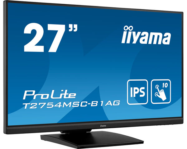 iiyama ProLite T2754MSC-B1AG - 10pt PCAP 27" Touchscreen Monitor