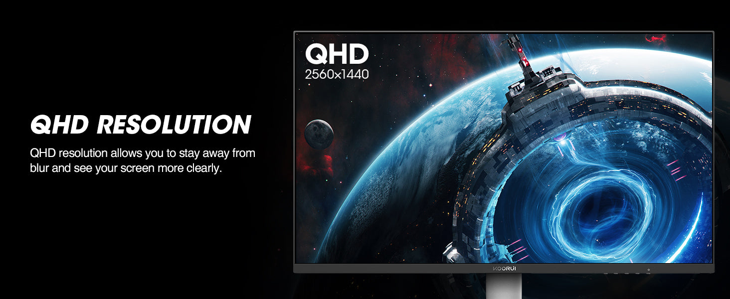 Koorui GN10 27" 240HZ WQHD Gaming Monitor