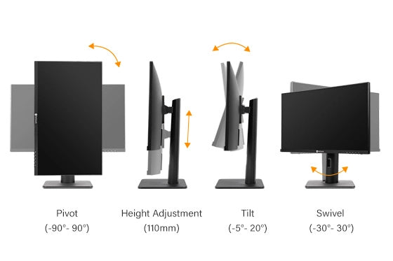 Agneovo LH-2702  27-Inch 1080P Ergonomic LCD Monitor