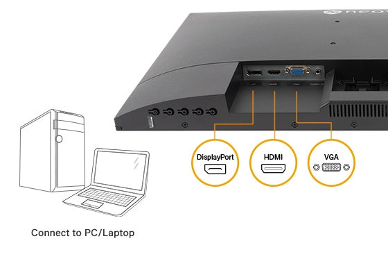 Agneovo LH-2702  27-Inch 1080P Ergonomic LCD Monitor