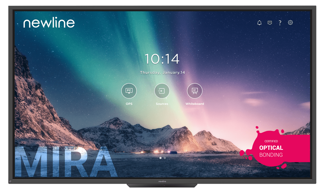 Newline Mira TT-6520HO 65" 4K Interactive Touchscreen Display