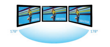 43" Android Advertising Display Screen | Built-in Media Player