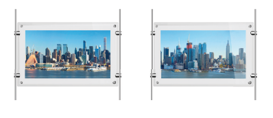 Estate Agent Window Display Screen  - 15" Digital Rod Display