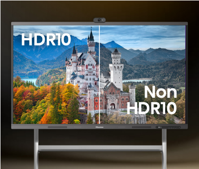 Hisense 75MR6DE 75” GoBoard Live Advanced Interactive Display with 4K Camera