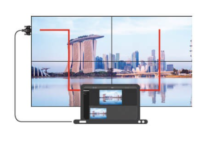 VESTEL UNB Series WU49B/2H 49" LCD Video Wall Display