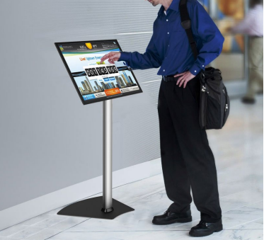 AllMounts AS04S 13”-27” Touch Screen Floor Stand