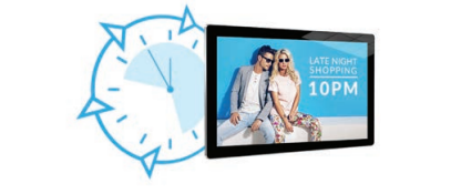 19" Android Advertising Display Screen | Built-in Media Player