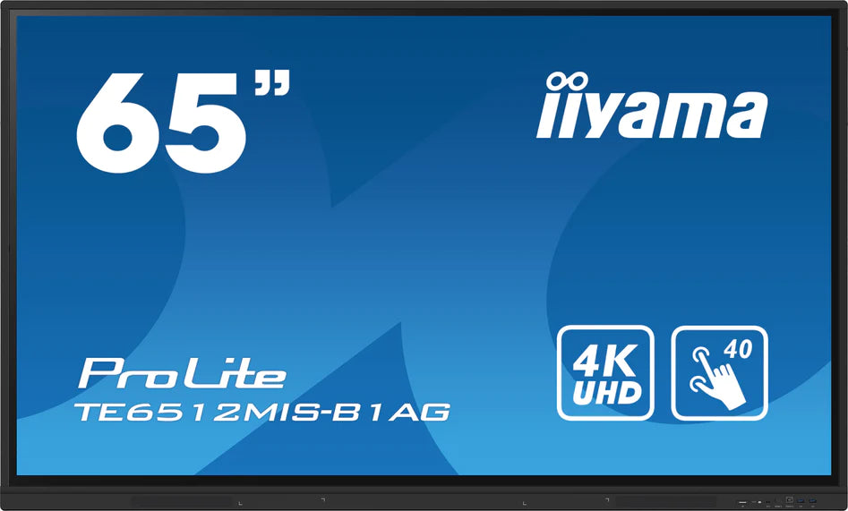 iiyama ProLite TE6512MIS-B1AG 65" Interactive Touchscreen Display