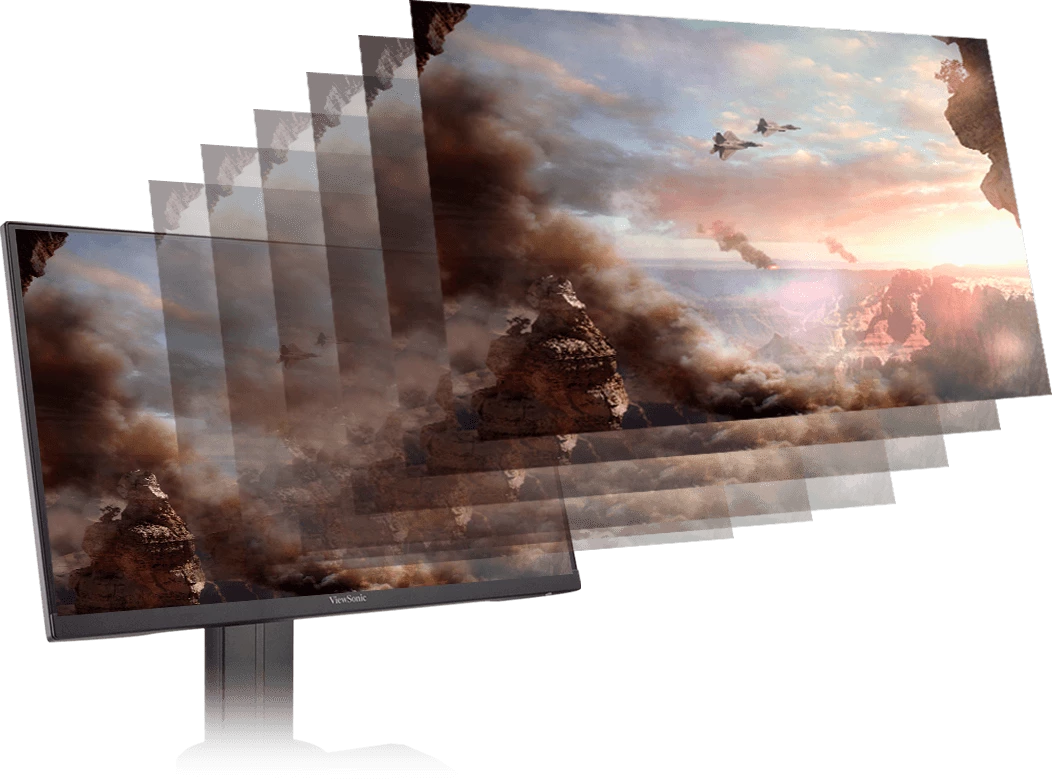 ViewSonic XG2431 24” 240Hz 0.5ms MPRT Response Time Blur Busters Approved 2.0 Certified Gaming Monitor