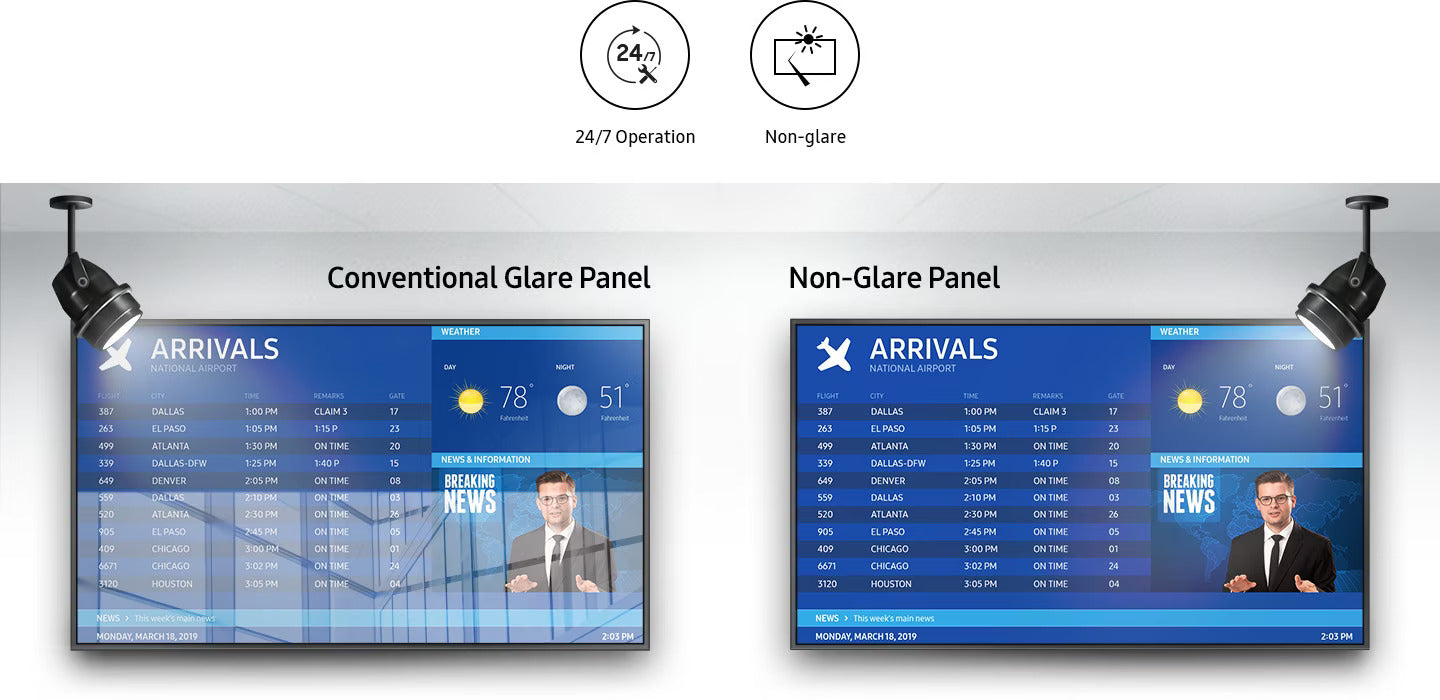 Samsung QB98T-B / LH98QBTBPGCXEN 98" 4K Signage Display